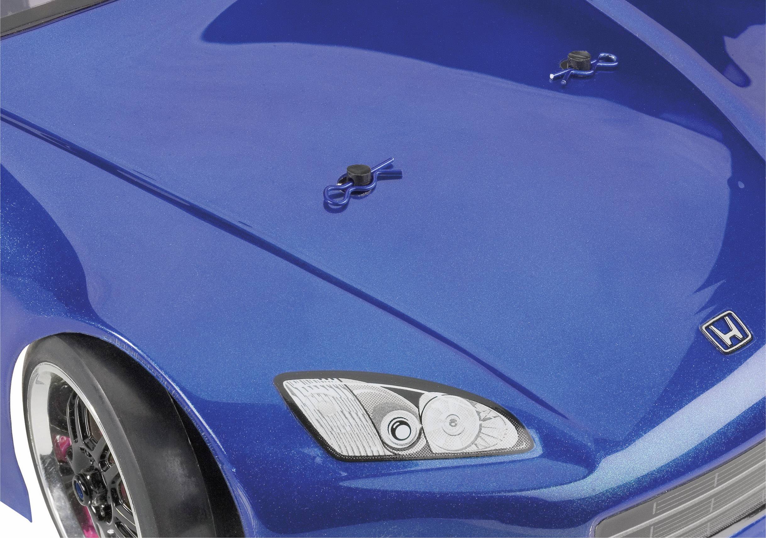 Reely 1:10 Karosserie-Klammern Blau Länge 15mm 5St.