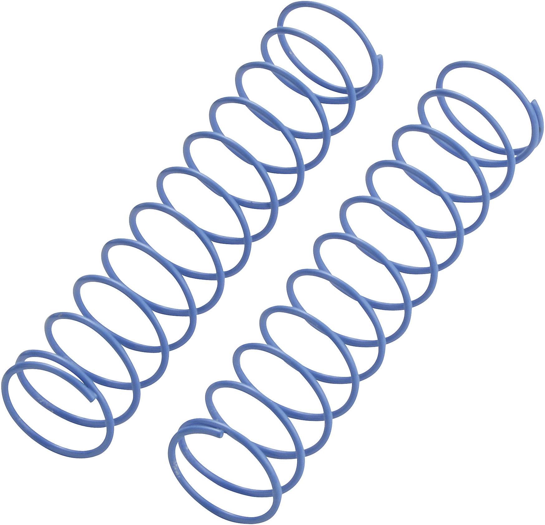 Reely 1:10 Tuning-Stoßdämpferfeder Super Soft Blau 72.5 mm 2 St.