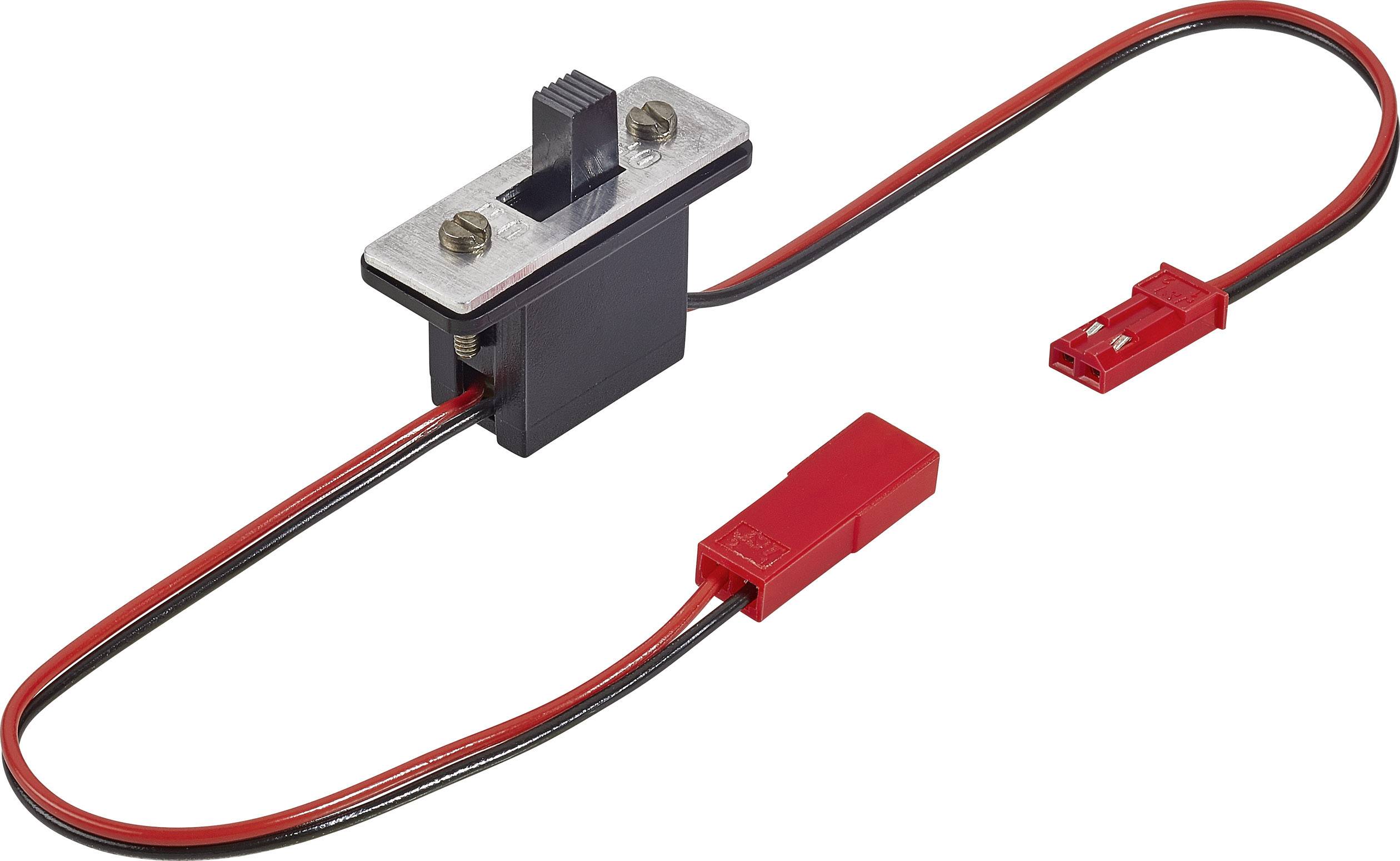 Modelcraft Standard Ein-/Aus-Schalterkabel [1x BEC-Stecker - 1x BEC-Buchse] 0.14 mm²