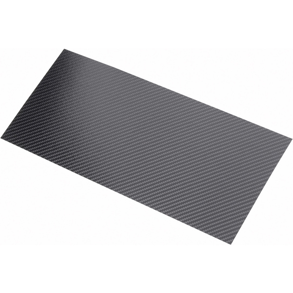 Carbotec Carbon-Platte (L x B) 340 mm x 150 mm 0.55 mm