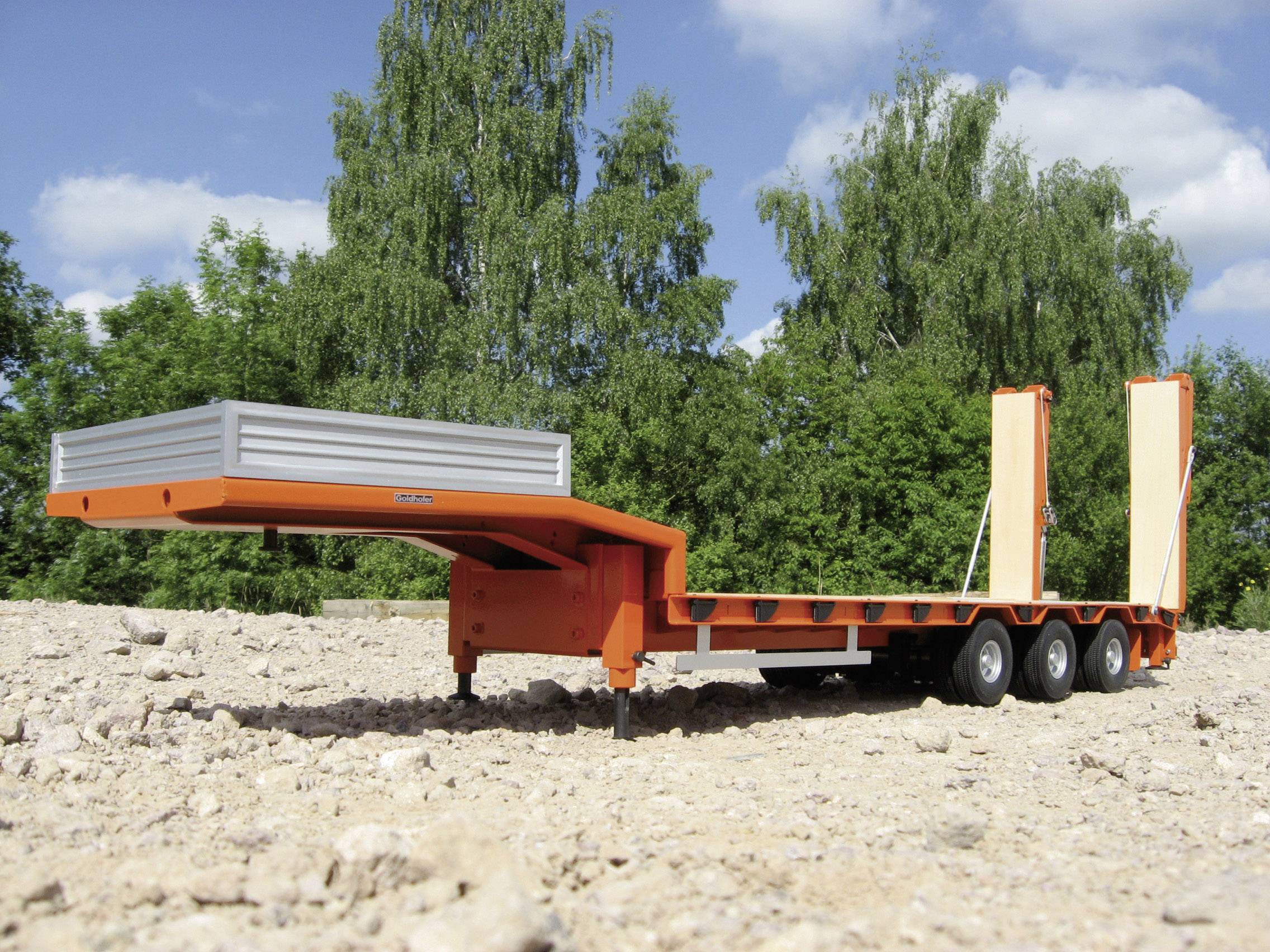 Carson Modellsport 907060 Goldhofer STN-L3 1:14 Satteltieflader