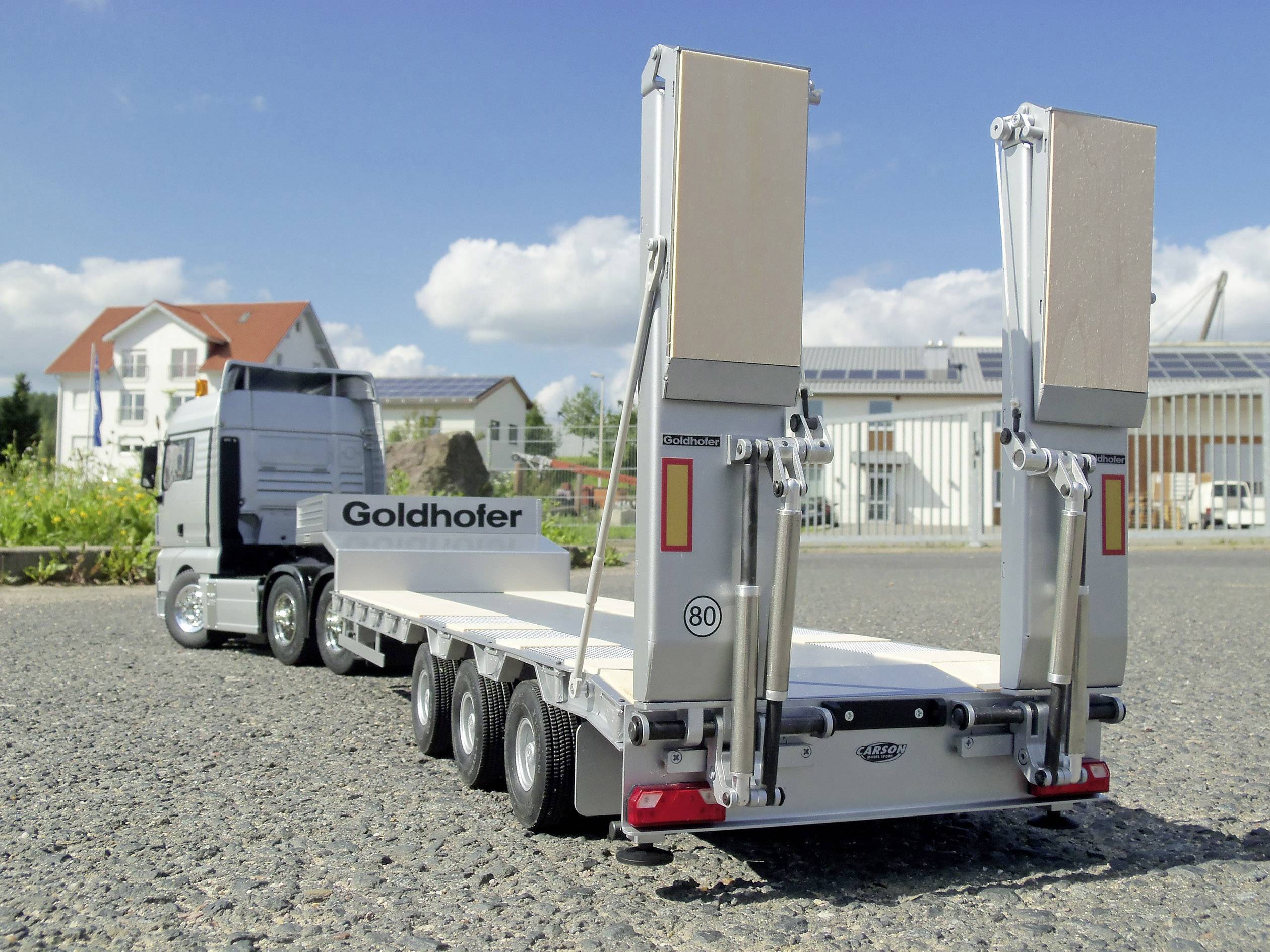 Carson Modellsport 907060 Goldhofer STN-L3 1:14 Satteltieflader