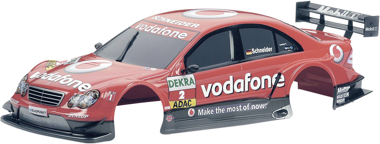 Reely 7105001 1:10 Karosserie Mercedes Benz C-Klasse DTM 06 Vodafone 190mm Lackiert, geschnitten, dekoriert