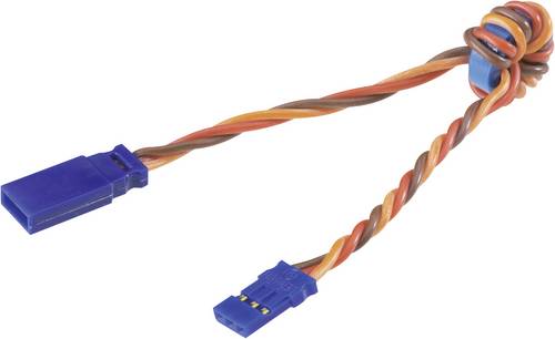 Modelcraft Servo Entstörkabel [1x JR-Stecker - 1x JR-Buchse] 30.00cm 0.35mm²