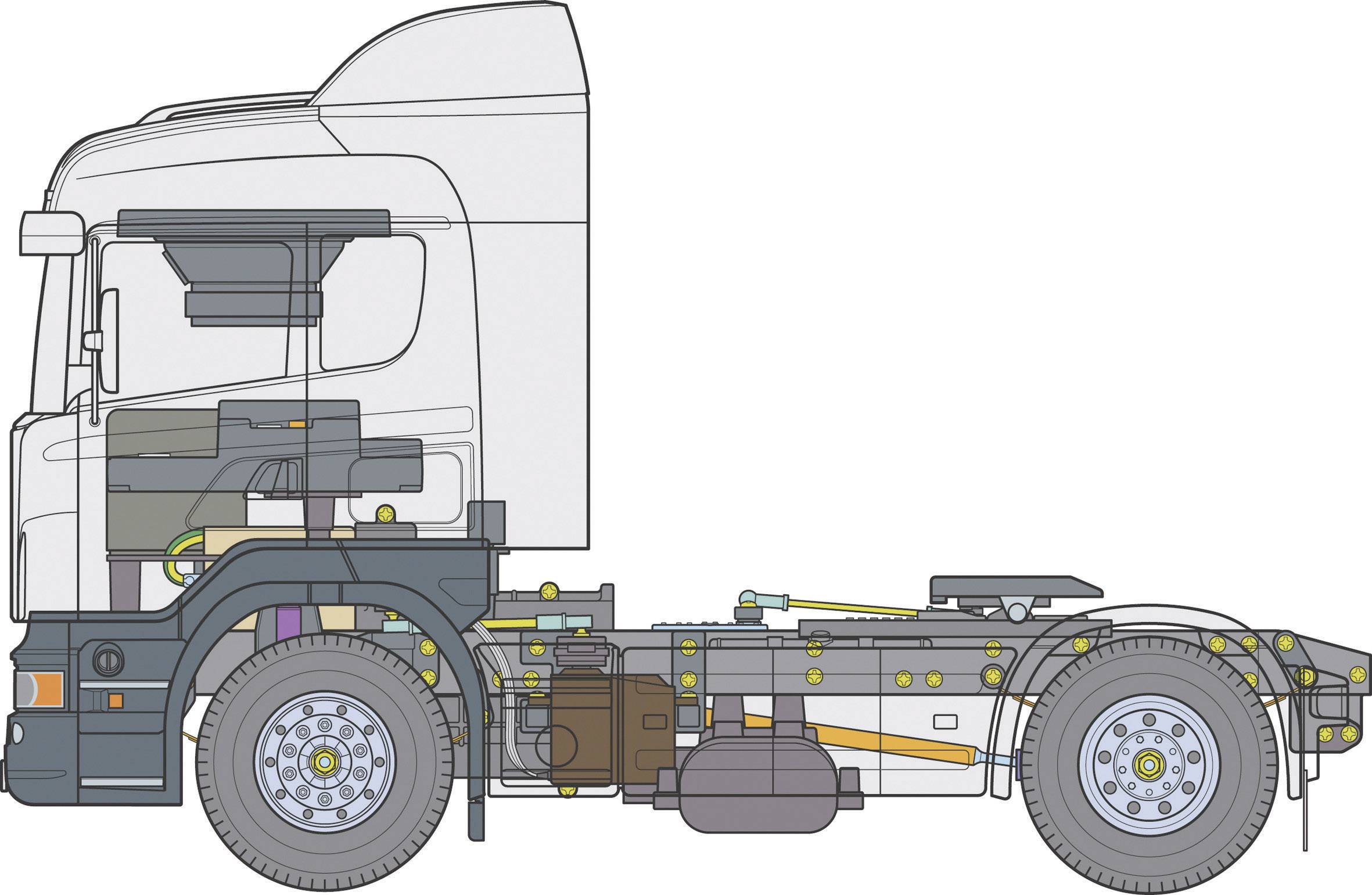 Tamiya 56318 Scania R470 1:14 Elektro RC Modell-LKW Bausatz