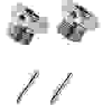Reely 1:8 Alu-Felgenmitnehmer 17 mm 6-Kant Titanium 1 Paar