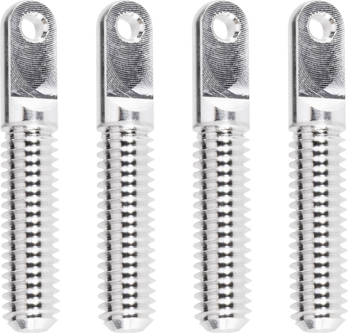 Modelcraft 11590/RA-40 Aluminium Augenschraube mit Außengewinde M4 23 mm 4 St.