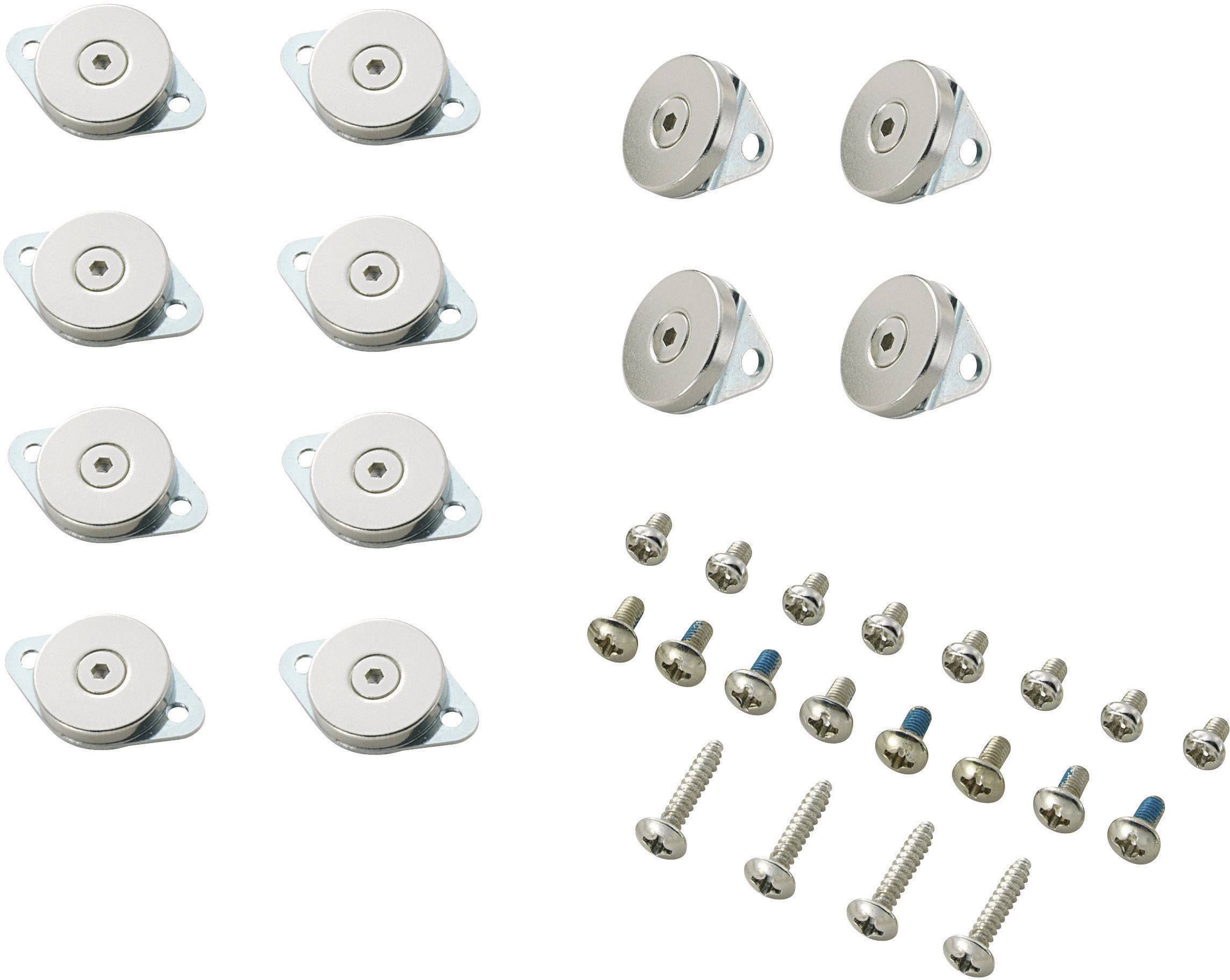 Reely 1:8 Magnet-Karosseriehalter Silber 4 St.