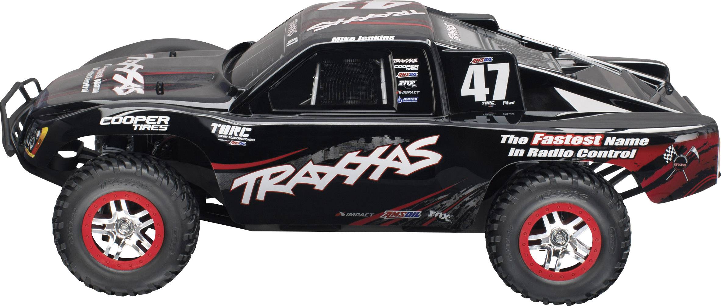 Traxxas Slash Brushless 1:10 RC Modellauto Elektro Truggy Allradantrieb (4WD) RtR 2,4 GHz