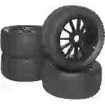 Reely 1:8 Buggy Kompletträder Street 12-Speichen Schwarz 4St. Reely 1:8 Buggy Kompletträder Street 12-Speichen Schwarz 4St.