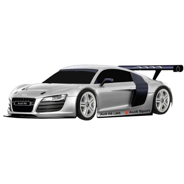 Audi Reely Reely 237993 1:10 Karosserie Audi R8LMS 200mm Lackiert, geschnitten ...