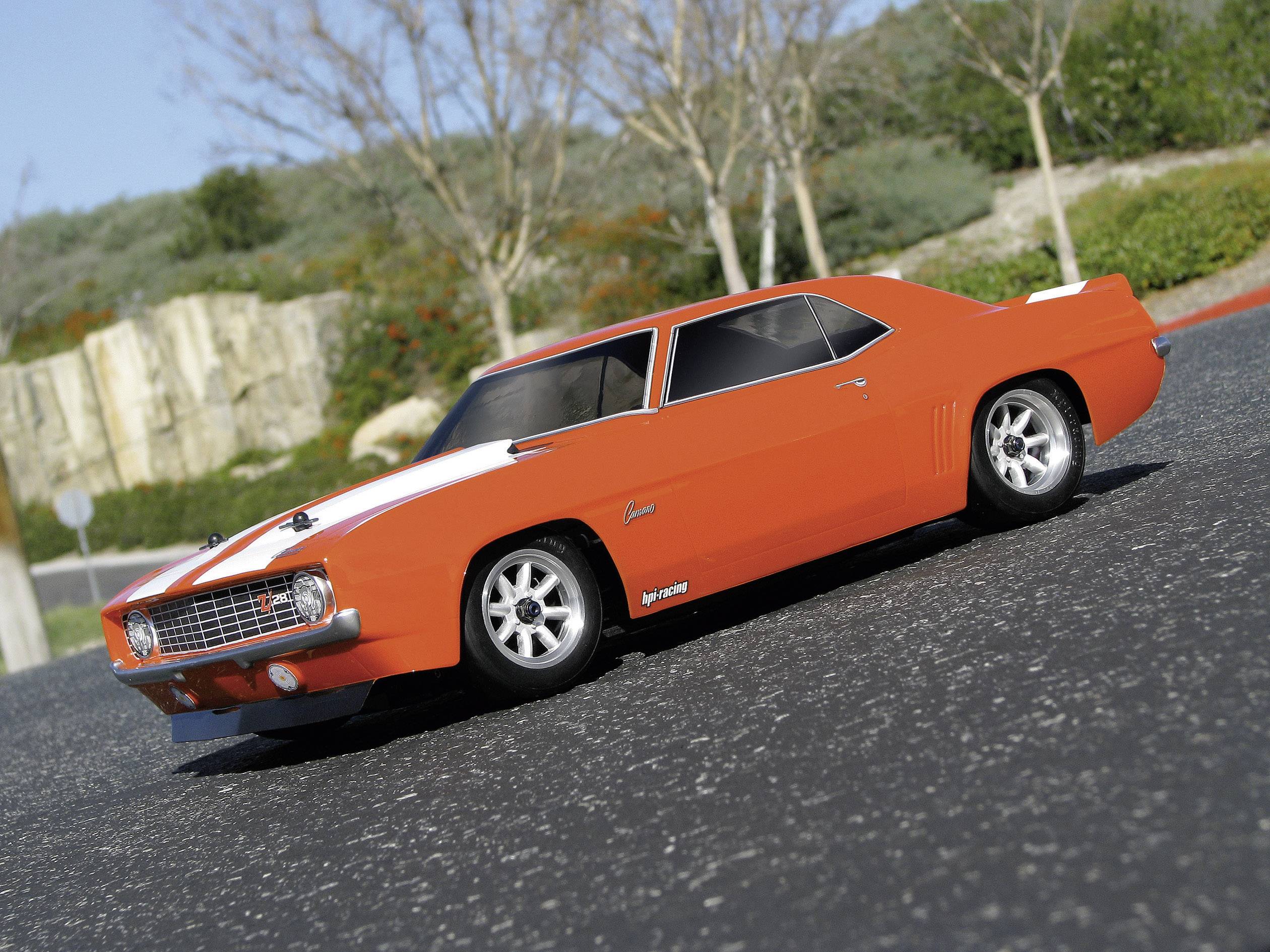 HPI Racing 1:10 Karosserie Chevrolet Camaro SS 1969 200 mm Unlackiert