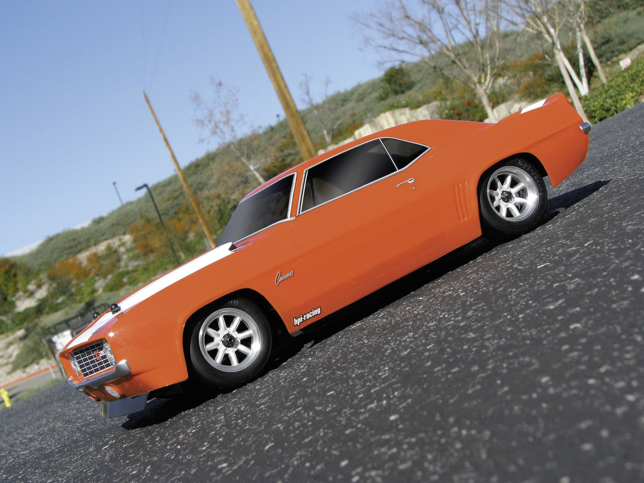 HPI Racing 1:10 Karosserie Chevrolet Camaro SS 1969 200 mm Unlackiert