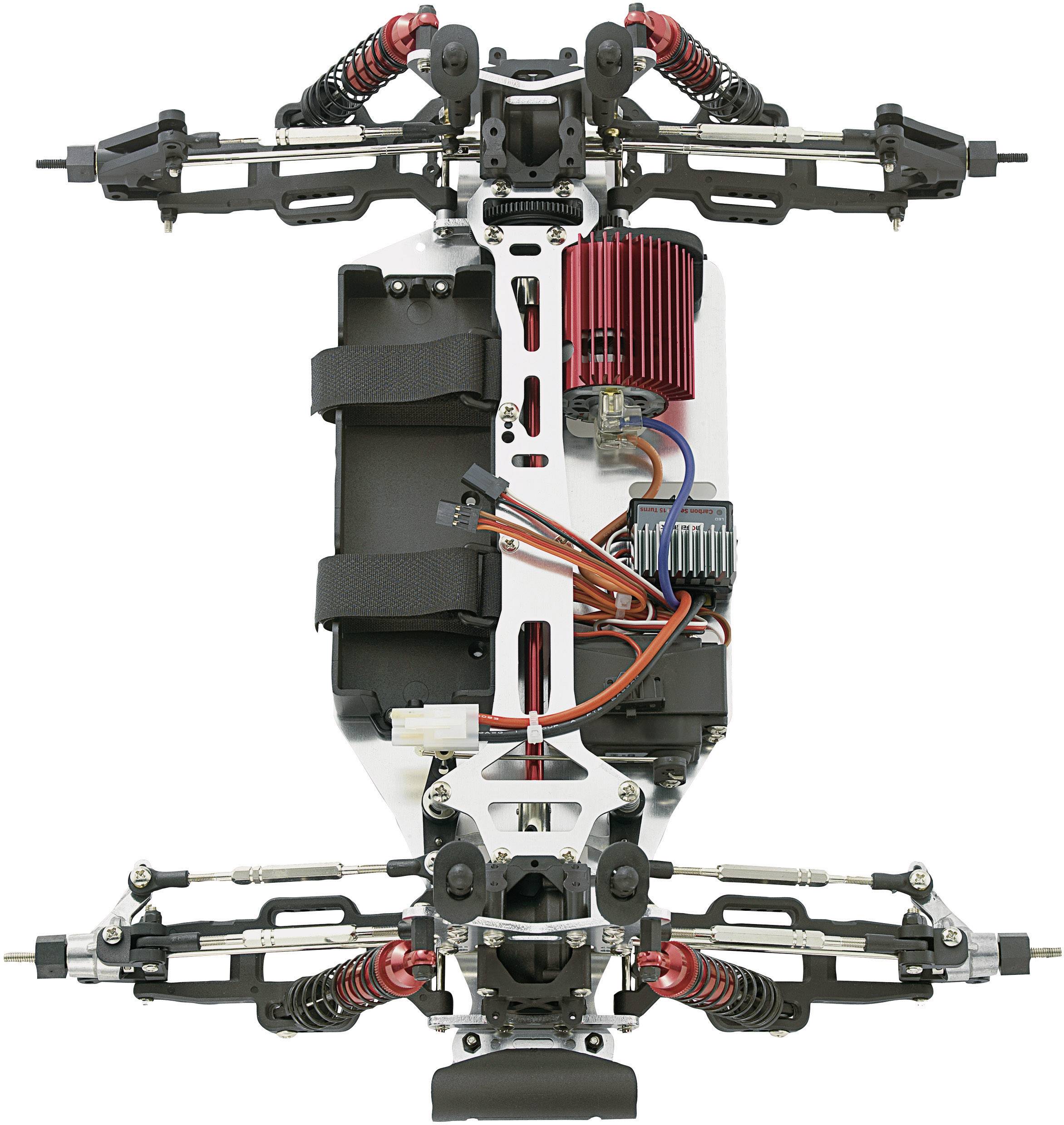 Reely Detonator Brushed 1:10 RC Modellauto Elektro Monstertruck Allradantrieb (4WD) RtR 2,4GHz