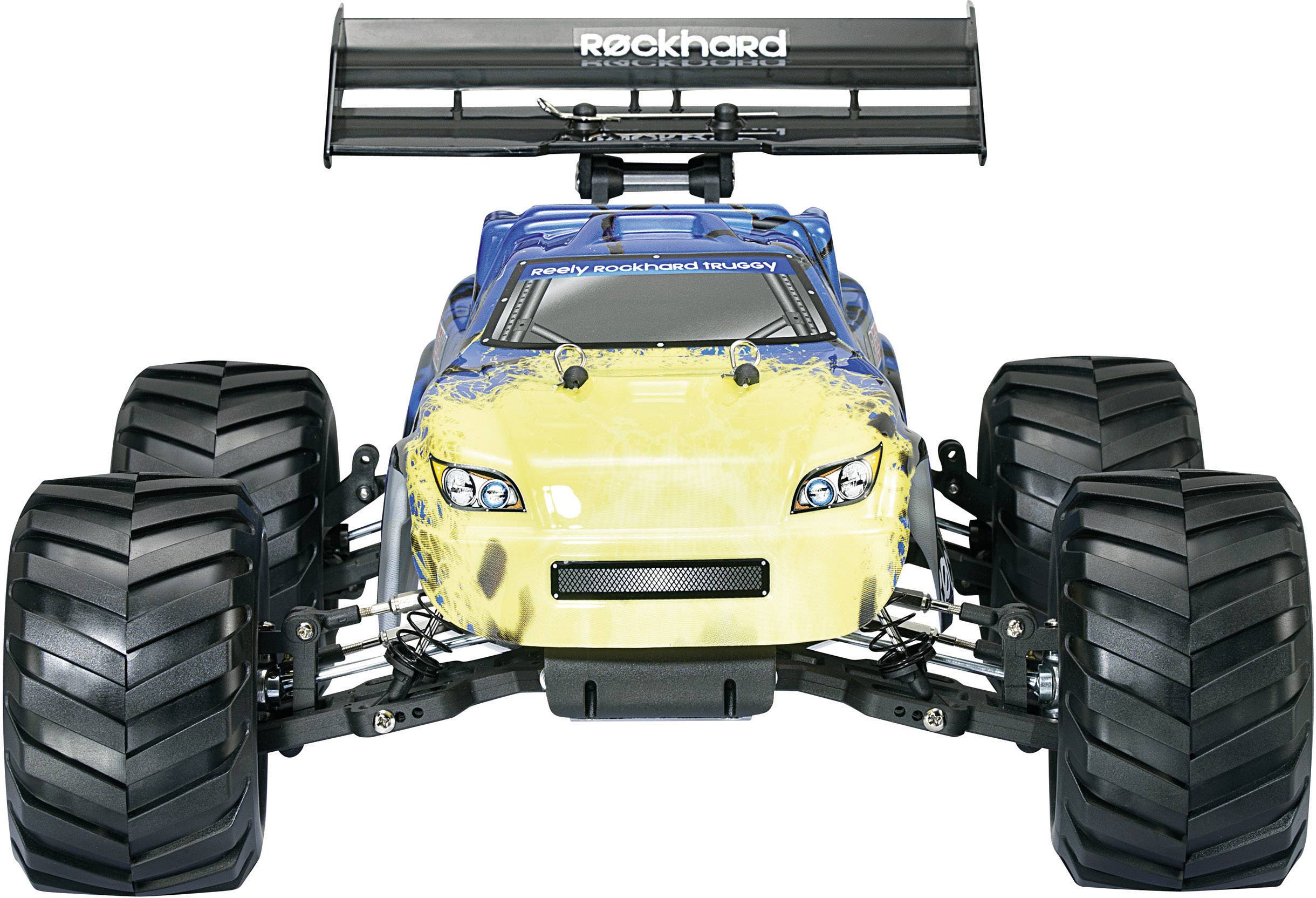 Reely Rockhard Brushed 1:10 RC Modellauto Elektro Truggy Allradantrieb (4WD) RtR 2,4GHz