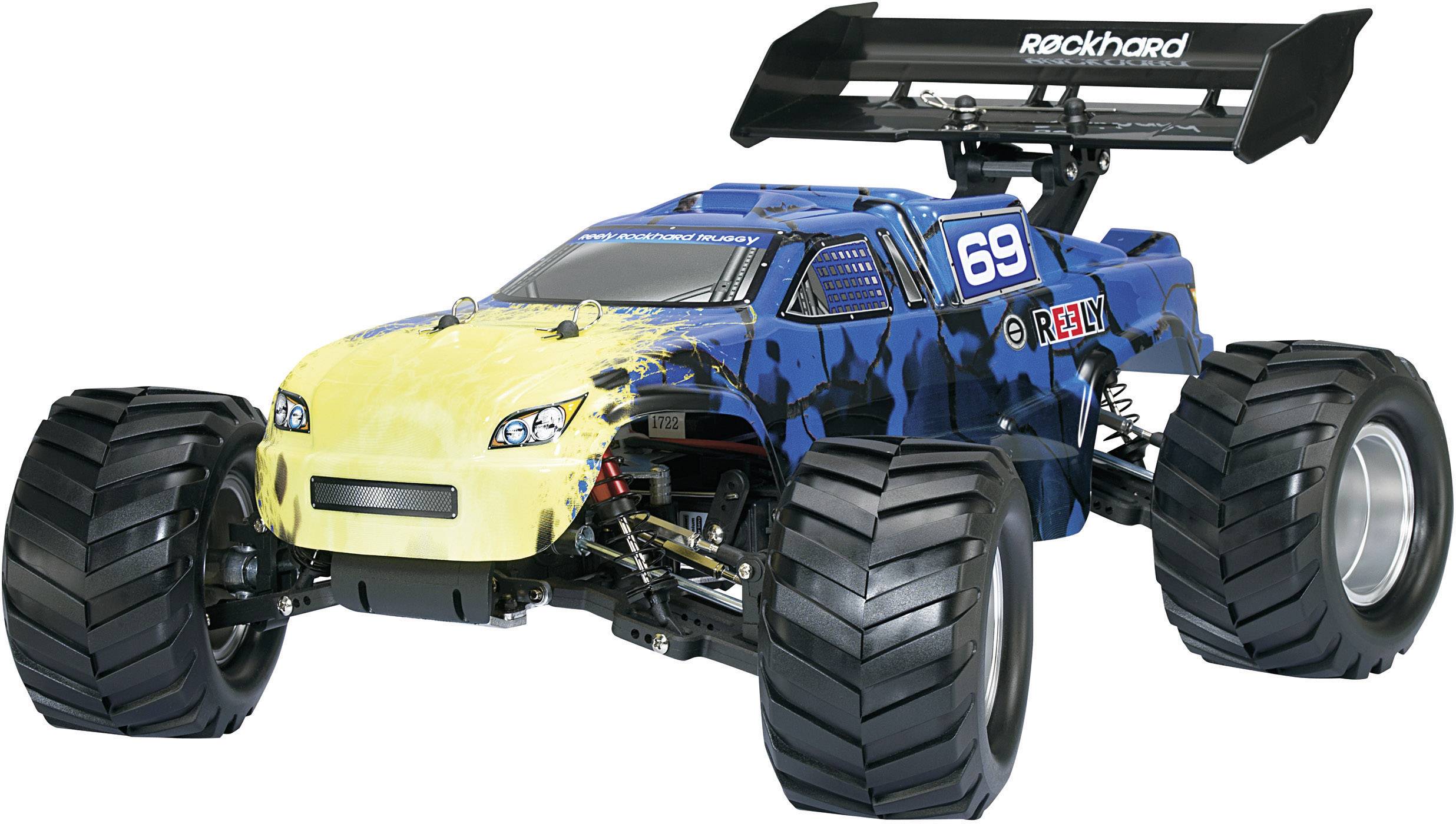 Reely Rockhard Brushed 1:10 RC Modellauto Elektro Truggy Allradantrieb (4WD) RtR 2,4GHz