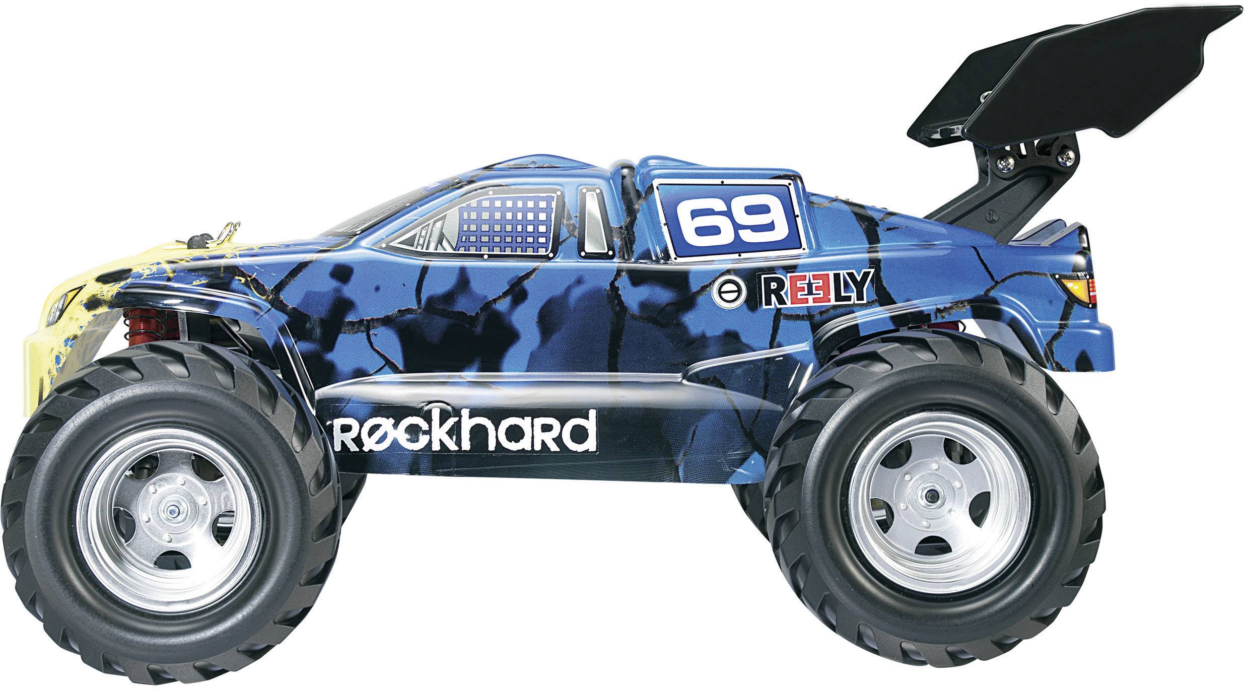 Reely Rockhard Brushed 1:10 RC Modellauto Elektro Truggy Allradantrieb (4WD) RtR 2,4GHz