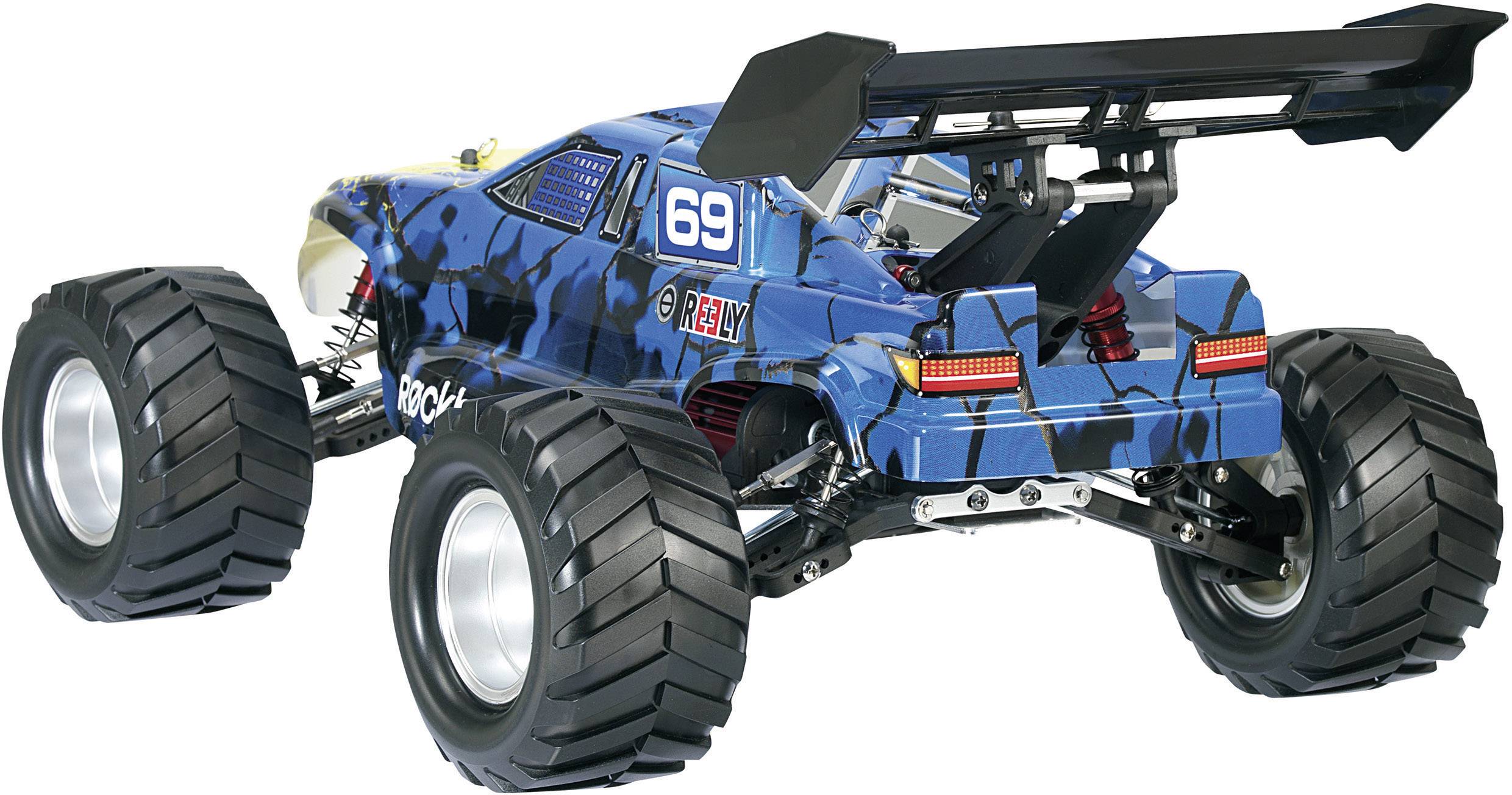 Reely Rockhard Brushed 1:10 RC Modellauto Elektro Truggy Allradantrieb (4WD) RtR 2,4GHz