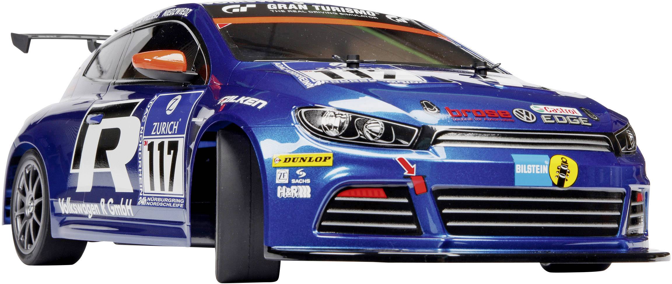 Tamiya TT-01E Scirocco GT24 R-Line Brushed 1:10 RC Modellauto Elektro Straßenmodell Allradantrieb (4WD) Bausatz