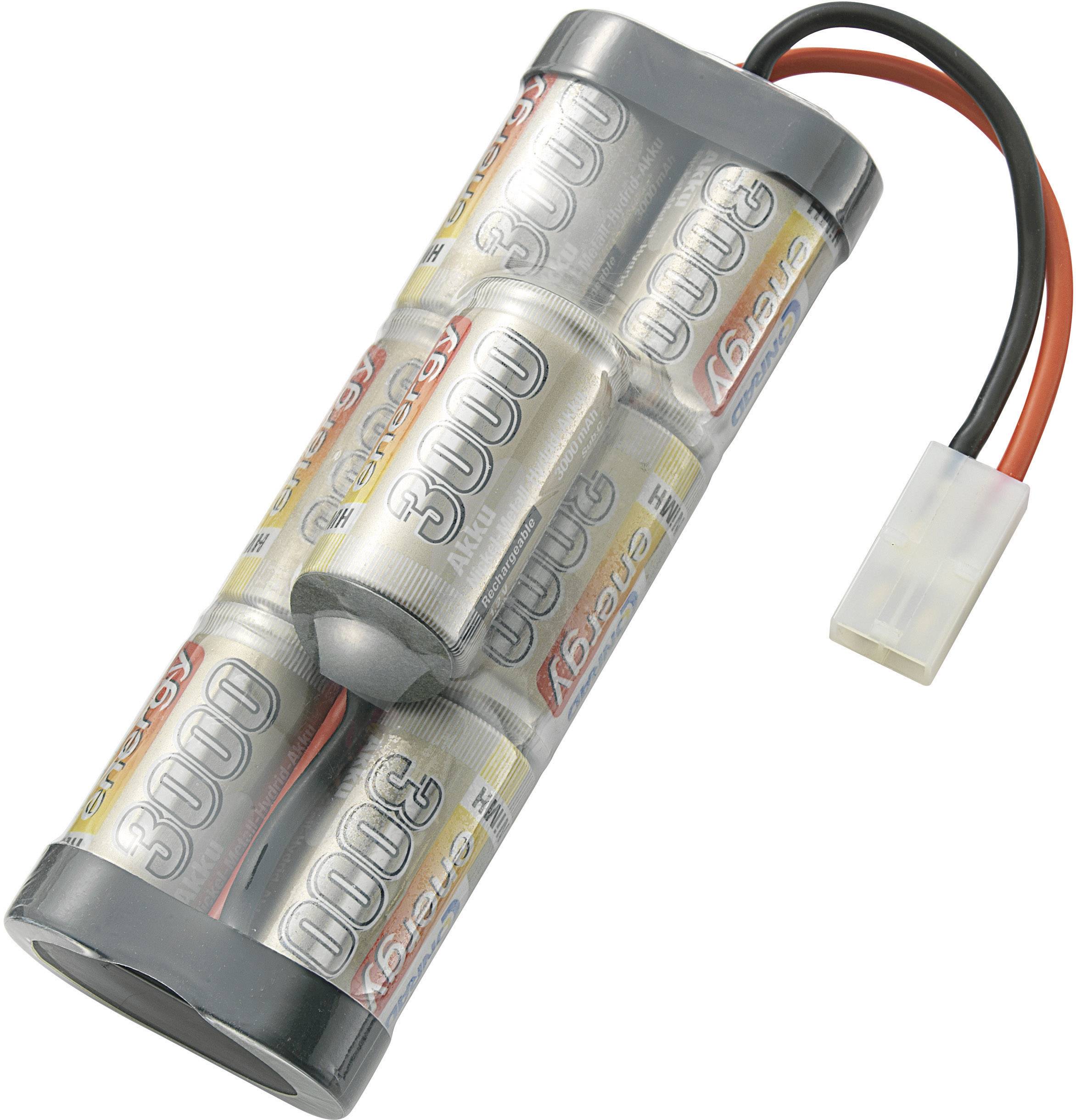 Modellbau-Akkupack (NiMh) 8.4V 3000 mAh Zellen-Zahl: 7 Hump Tamiya-Stecker