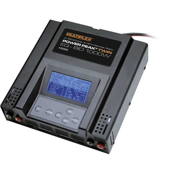 Power Peak Twin EQ-BID Modellbau-Multifunktionsladegerät 24V 20A Blei, NiCd, NiMH, LiPo, LiIon, LiFePO Power Peak Twin EQ-BID Modellbau-Multifunktionsladegerät 24V 20A Blei, NiCd, NiMH, LiPo, LiIon, LiFePO