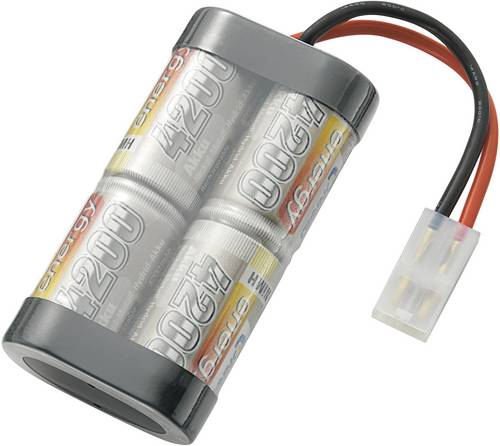 Modellbau-Akkupack (NiMh) 4.8V 4200 mAh Zellen-Zahl: 4 Stick Tamiya-Stecker