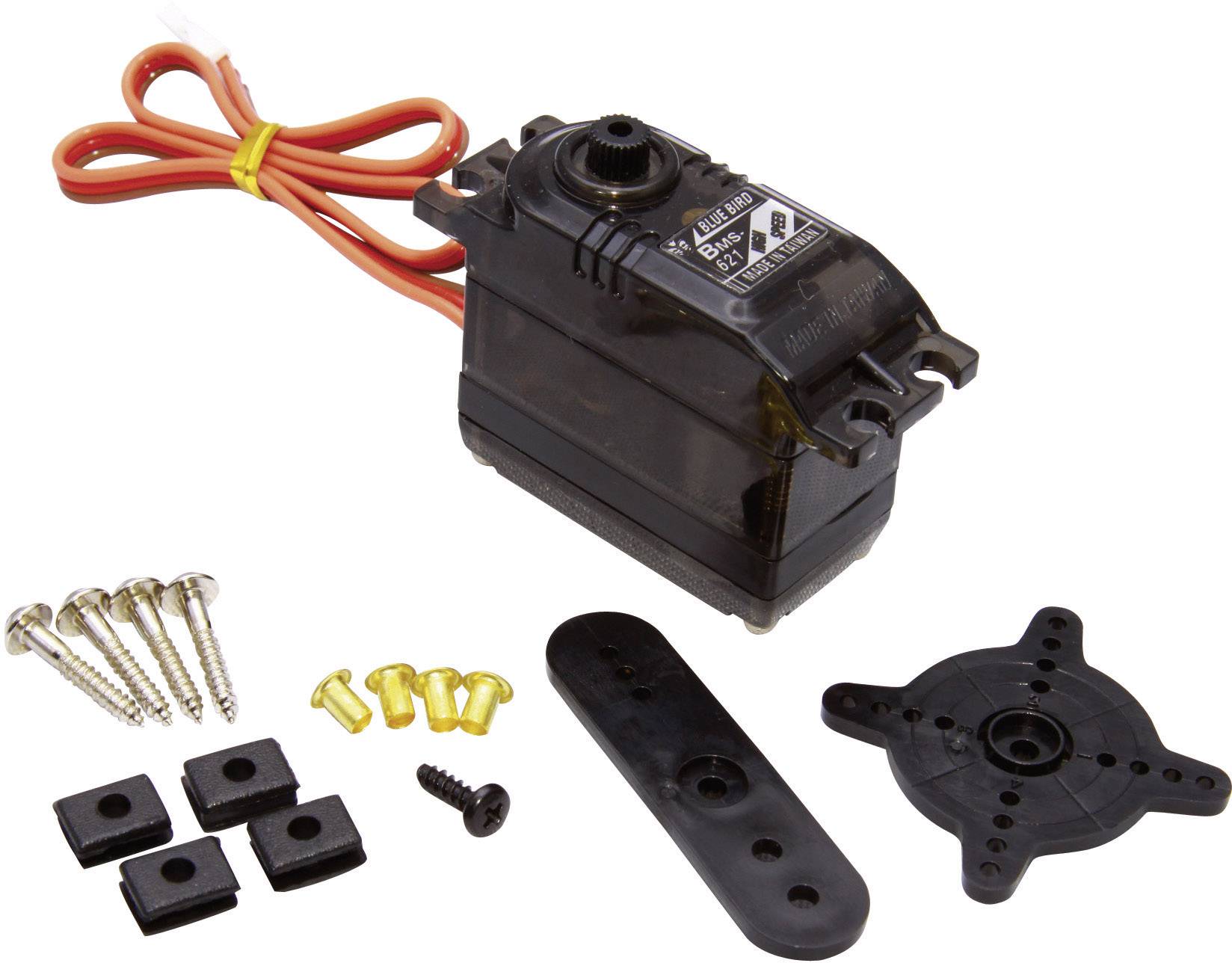 Bluebird Standard-Servo BMS-621 Analog-Servo Getriebe-Material: Kunststoff Stecksystem: JR