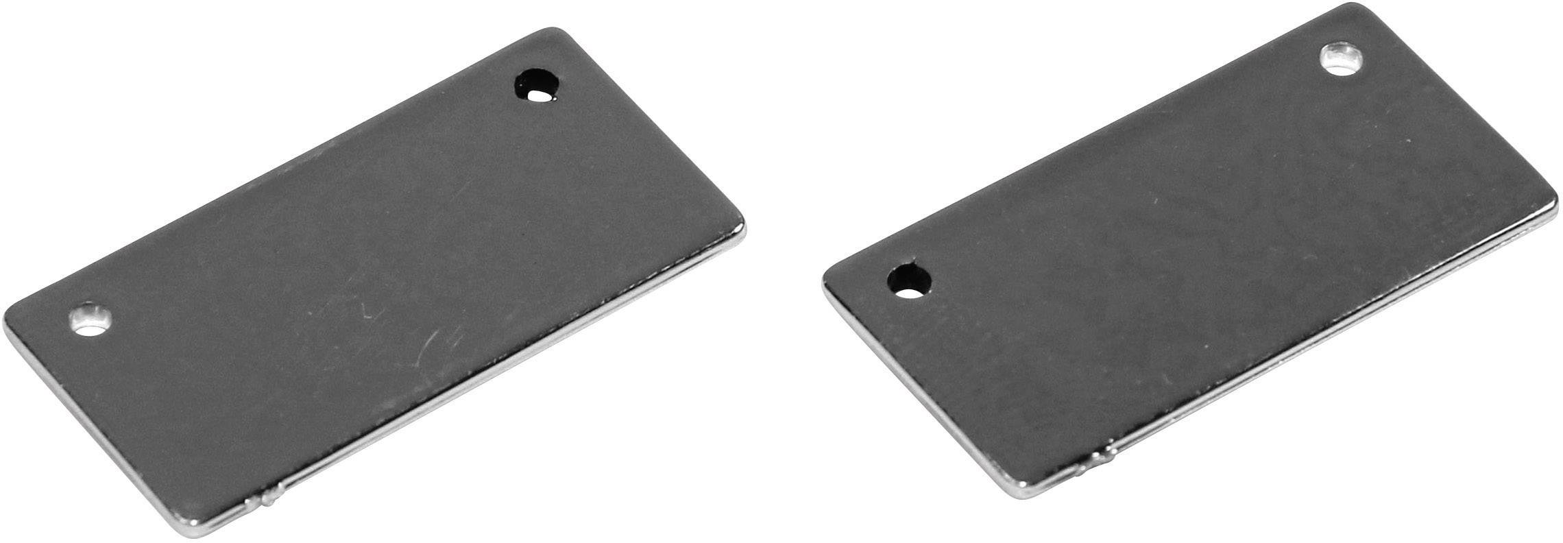 Absima 1:10 Kennzeichenhalter Chrom