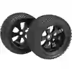 Absima 1:8 Truggy Kompletträder Dirty 6-Speichen Schwarz 2St. Absima 1:8 Truggy Kompletträder Dirty 6-Speichen Schwarz 2St.