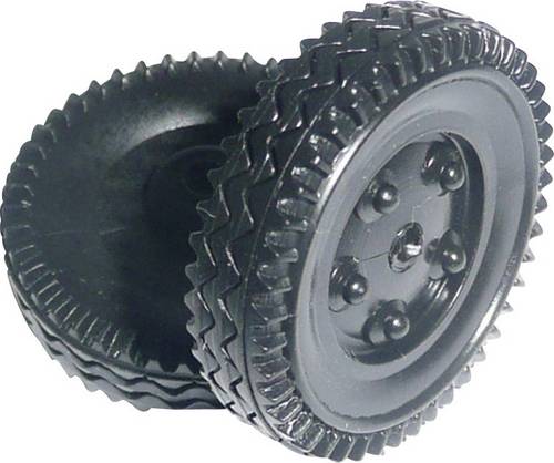 Reely Werklehrmittel Kunststoff-Hohlreifen (Ø) 24mm Bohrungs-Ø 1.6mm
