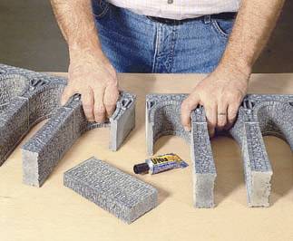 NOCH 58660 H0 Bruchstein-Viadukt 1gleisig Universell (L x B x H) 370 x 44 x 245mm