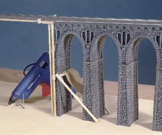 NOCH 58660 H0 Bruchstein-Viadukt 1gleisig Universell (L x B x H) 370 x 44 x 245mm