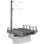 Viessmann Modelltechnik 4129 H0 Brückenmast DB Universell 1St. Viessmann Modelltechnik 4129 H0 Brückenmast DB Universell 1St.
