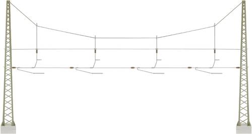 Viessmann Modelltechnik 4163 H0 Quertragwerk Universell 1 St.