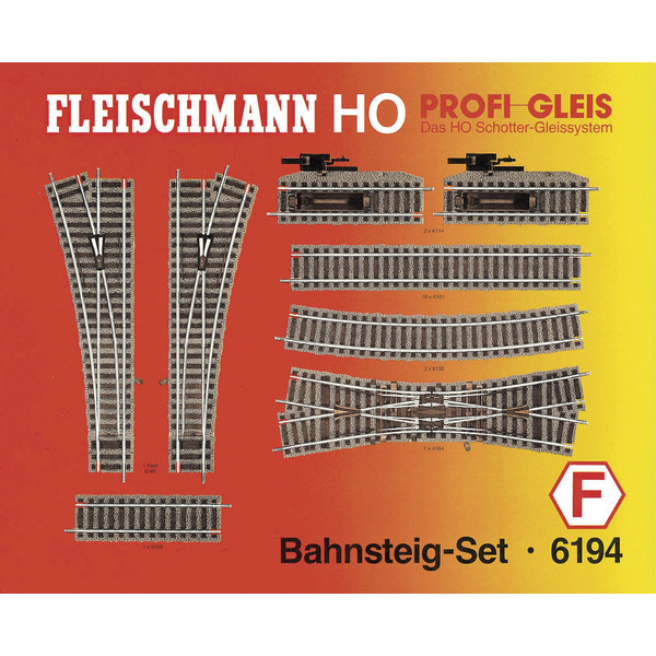 Fleischmann 6194 H0 Profi-Gleis Ergänzungs-Set