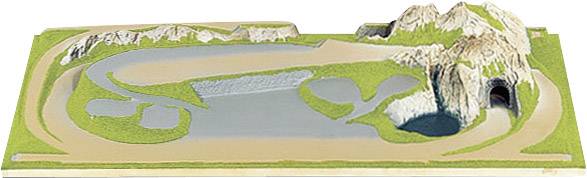 NOCH 0084810 N, Z Fertiggelände zentral Traunstein N Arnold Gleis, N Fleischmann piccolo (mit Bettung), N Minitrix Gleis