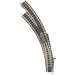 Fleischmann 9174 N piccolo (mit Bettung) Bogenweiche, links 45° 356.5 mm, 420mm 1St. Fleischmann 9174 N piccolo (mit Bettung) Bogenweiche, links 45° 356.5 mm, 420mm 1St.