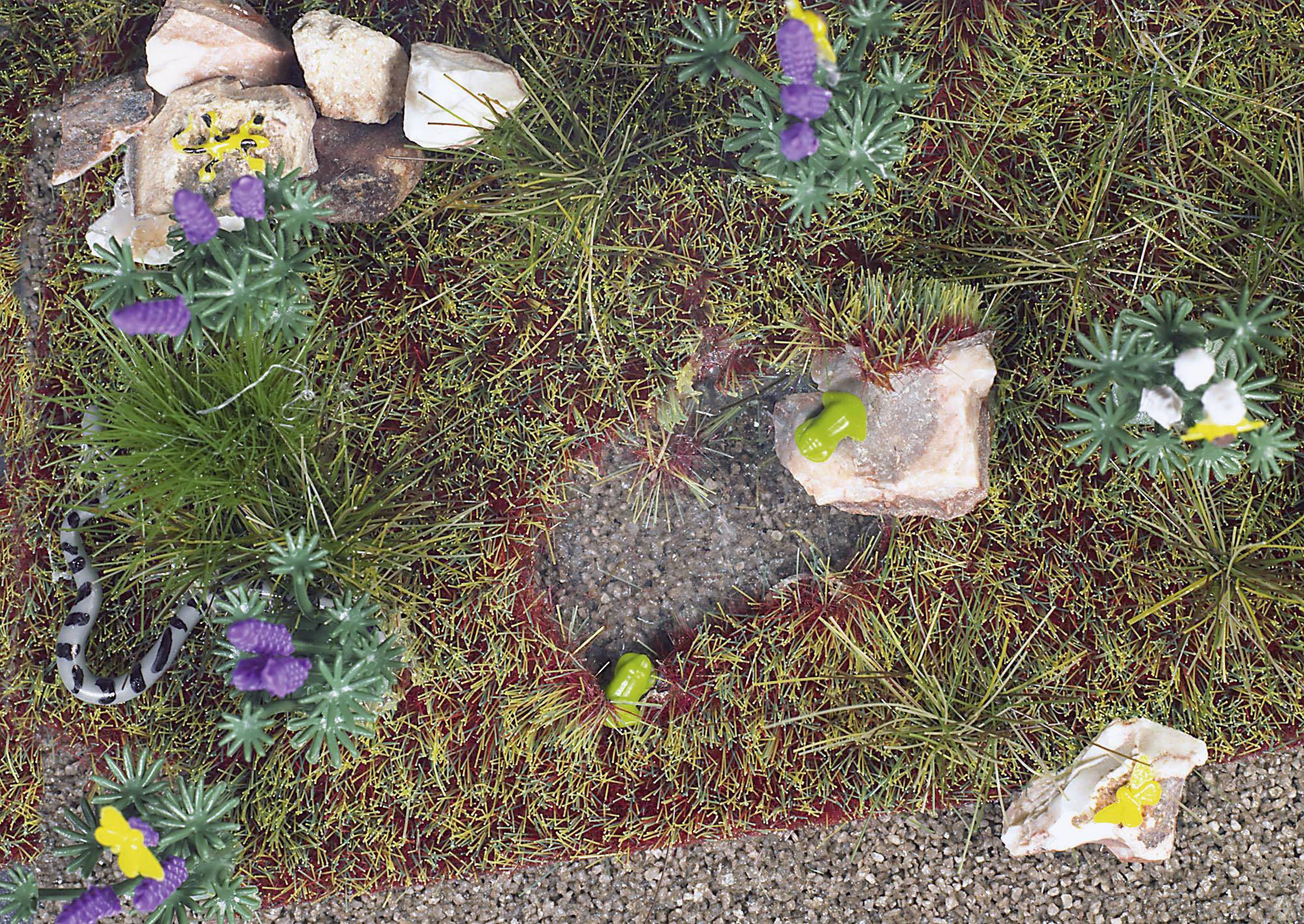 Busch 1153 H0 Kleintier-Set Unbemalt