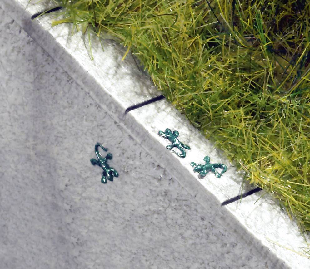 Busch 1153 H0 Kleintier-Set Unbemalt