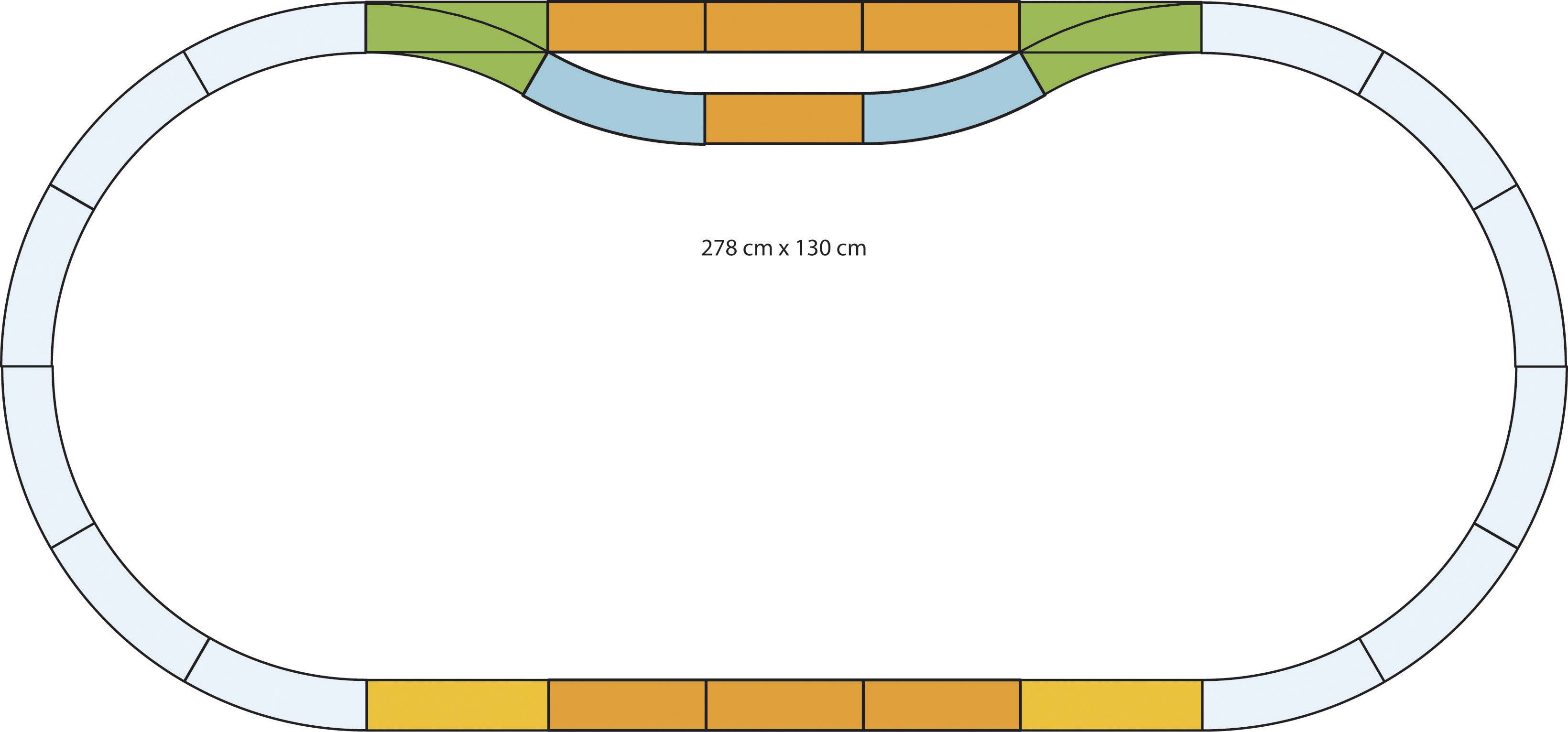 35300 G Piko Gleis Ergänzungs-Set 1 Set
