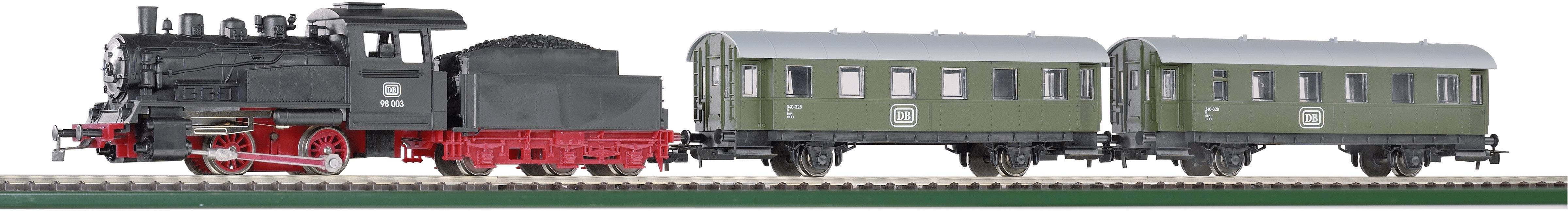 H0 PI START-SET DAMPFLOK MIT PERSONENZUG