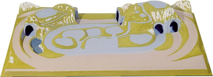 NOCH 0081600 H0, TT Fertiggelände zentral Rosenheim H0 Märklin K-Gleis (ohne Bettung), H0 Märklin C-Gleis (mit Bettung), H0