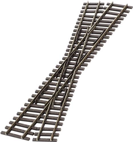 85263 H0m Tillig Schmalspur-Gleis Kreuzung 228mm 15°