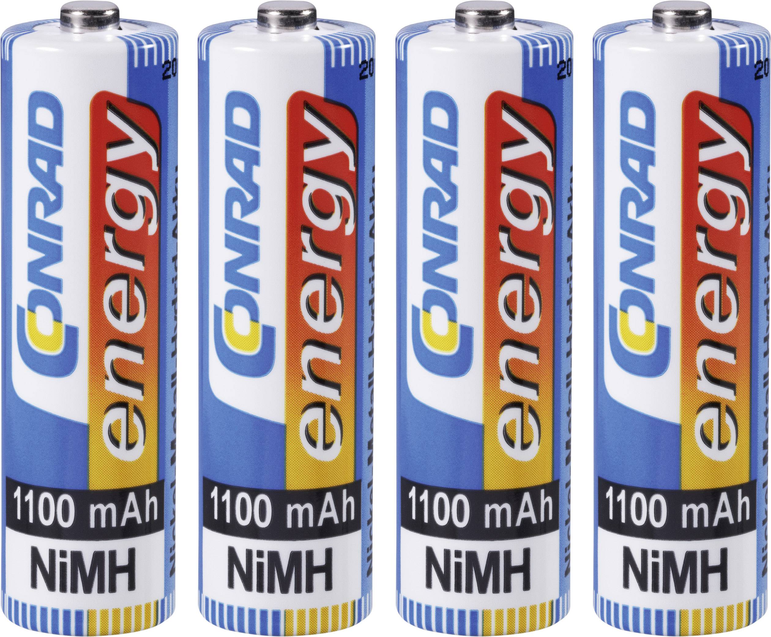 HR06 Mignon (AA)-Akku NiMH 1100 mAh 1.2V 4St.