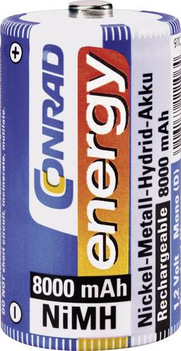 HR20 Mono (D)-Akku NiMH 8000 mAh 1.2V 1St.