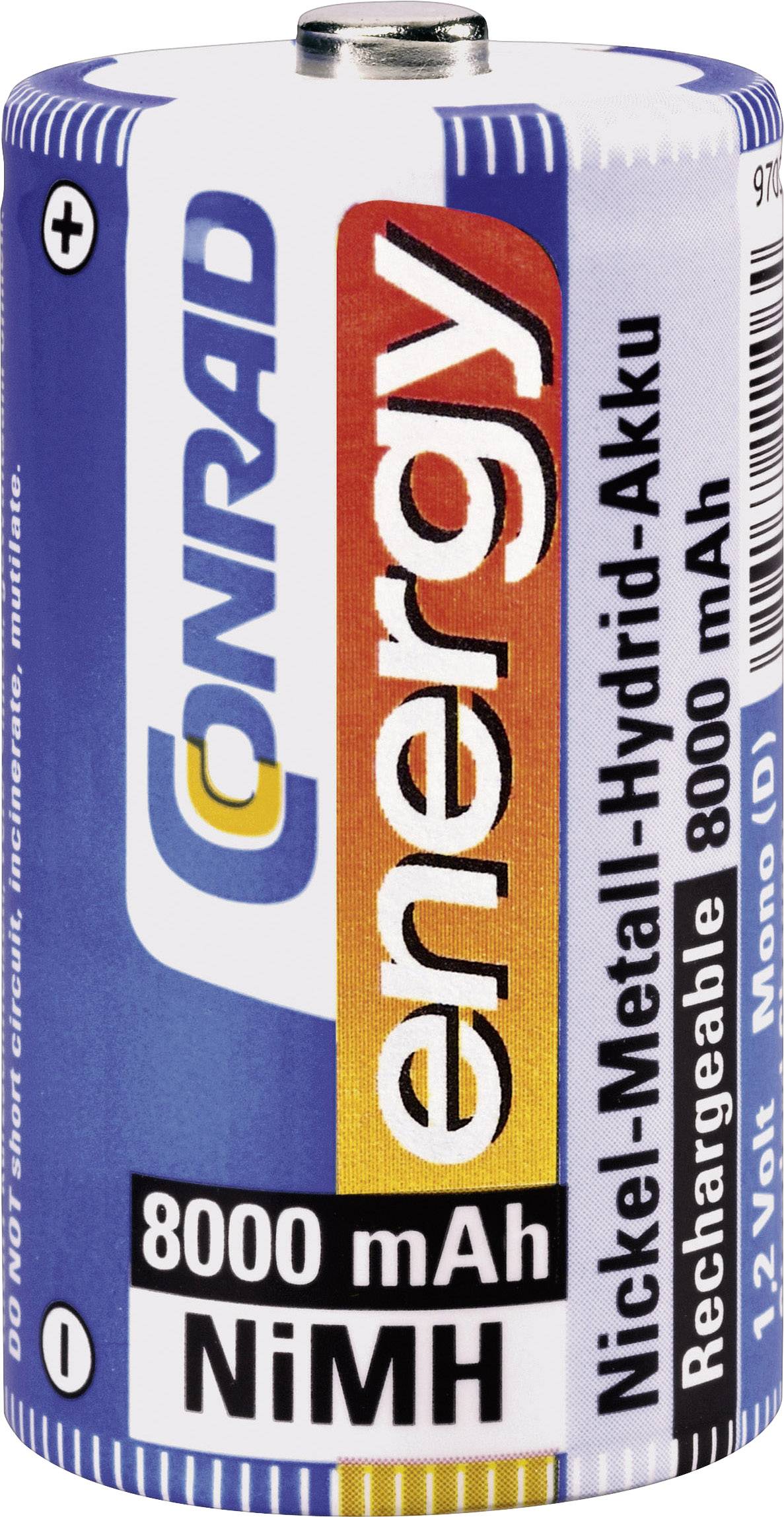 Passender Akku, Typ Mono (D) NiMH, bitte 8x bestellen