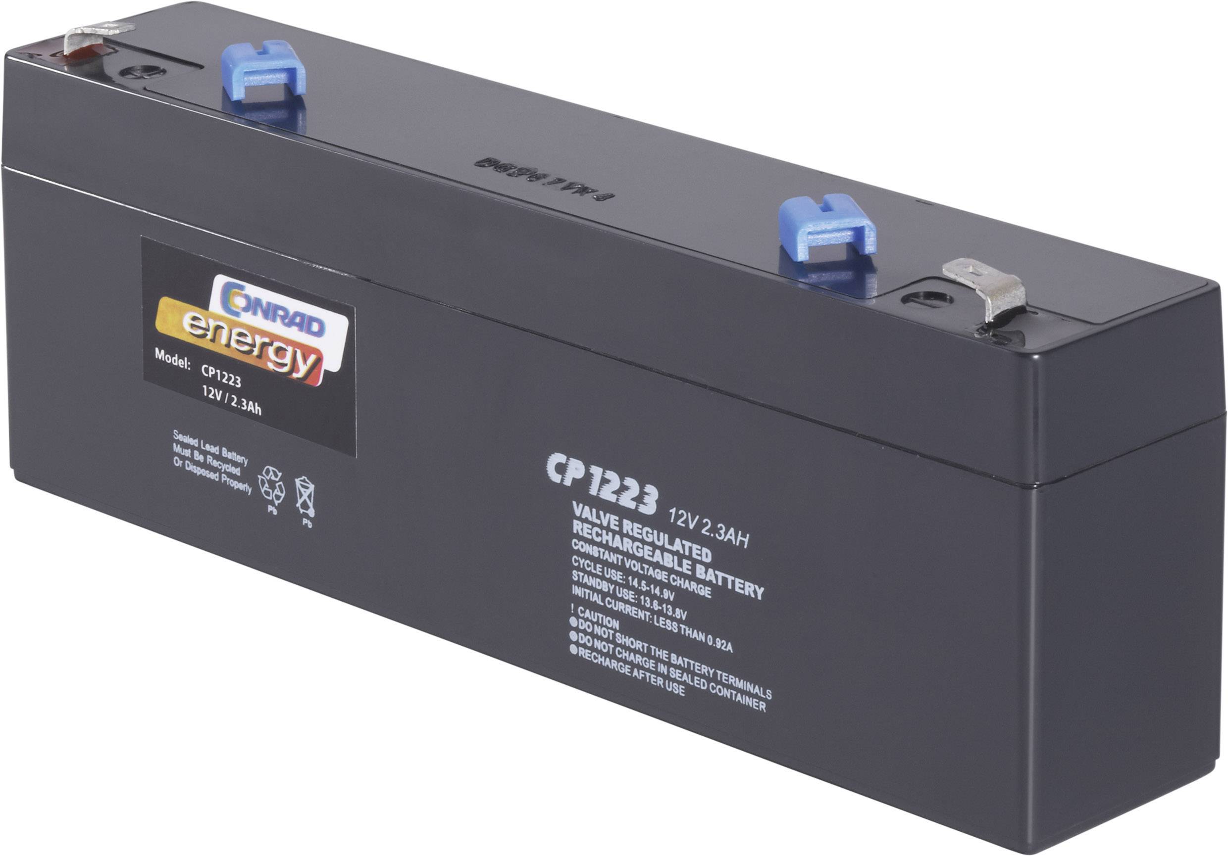 CE12V/2,3Ah 250177 Bleiakku 12 V 2.3 Ah Blei-Vlies (AGM) (B x H x T) 177 x 60 x 34 mm