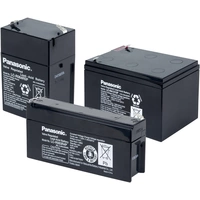 Panasonic 12 V 3,4 Ah LC-R123R4PG Bleiakku 12 V 3.4 Ah Blei-Vlies (AGM) (B x H x T) 134 x 60 x 67 mm Flachstecker 4.8 mm VDS-Zertifizierung Panasonic 12 V 3,4 Ah LC-R123R4PG Bleiakku 12 V 3.4 Ah Blei-Vlies (AGM) (B x H x T) 134 x 60 x 67 mm Flachstecker 4.8 mm VDS-Zertifizierung