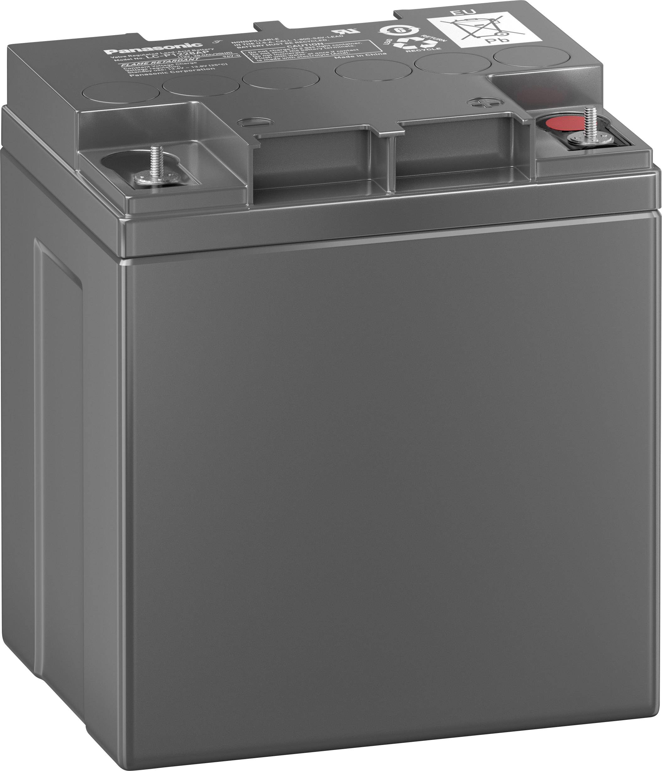 Panasonic Longlife LC-P1228AP Bleiakku 12V 28Ah Blei-Vlies (AGM) (B x H x T) 165 x 175 x 125mm M5-Schraubanschluss Wartungsfrei