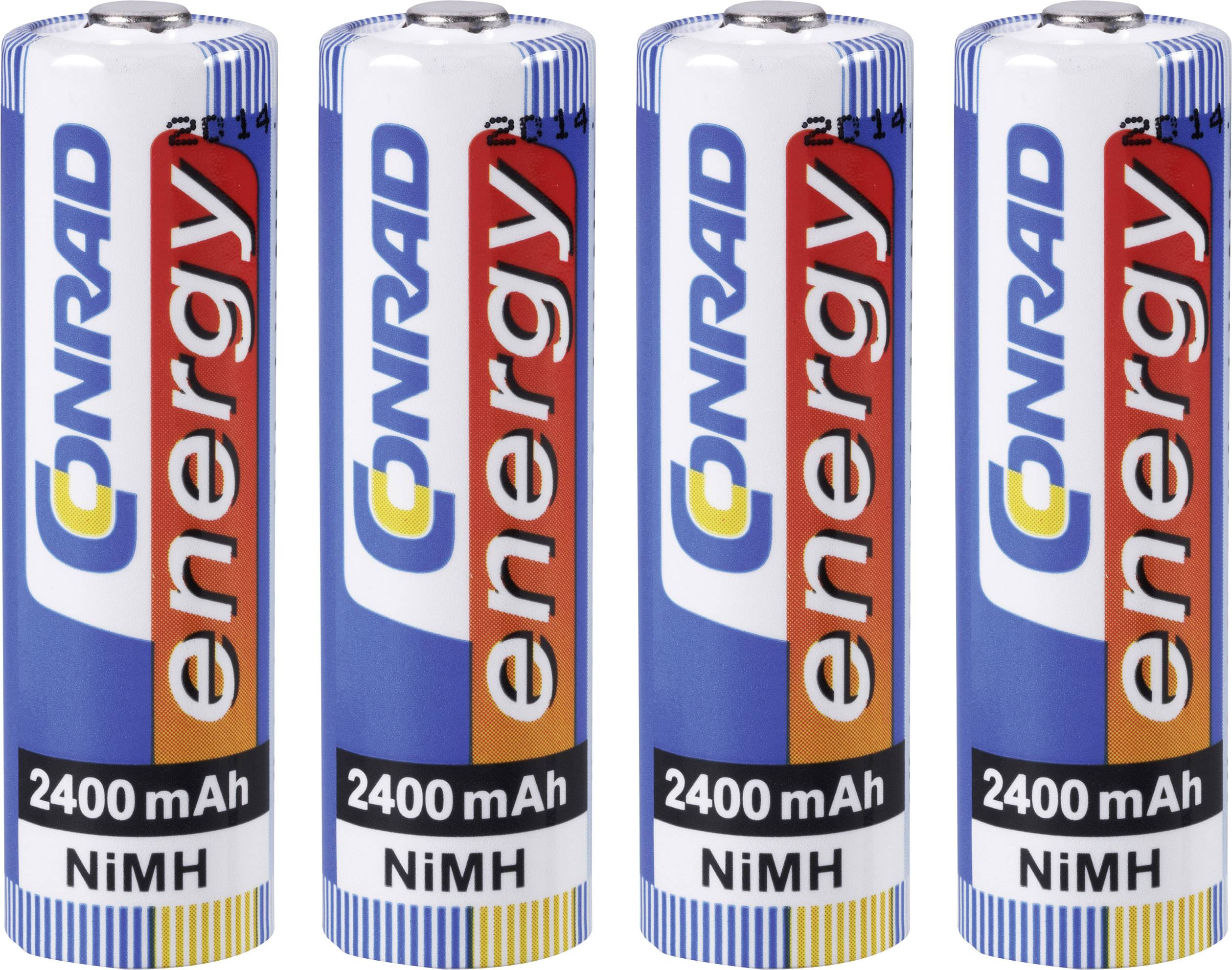 HR06 Mignon (AA)-Akku NiMH 2400 mAh 1.2V 4St.